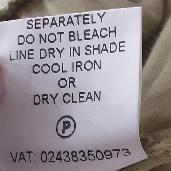 Made in Italy Giulia Dal Piano Gold Coloured Silky Flowy Wide Leg Pants Size L - Picture 16 of 16